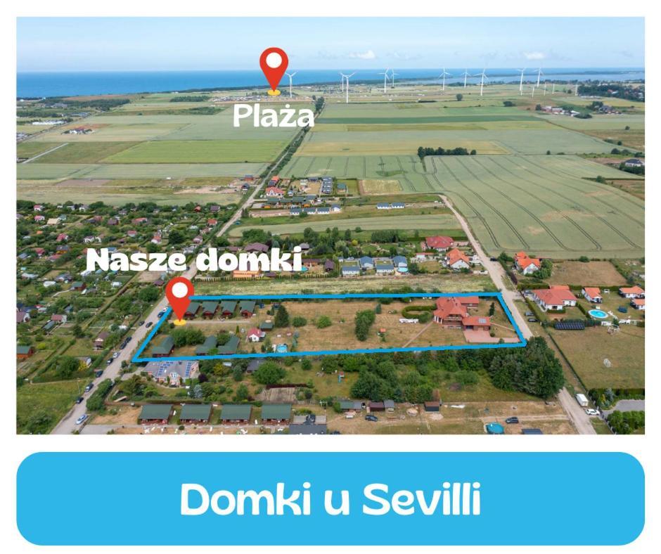 Domki Nad Morzem U Sevilli Darlowo Darlowko Extérieur photo